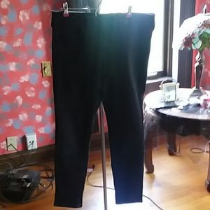 Black high rise skinny jeans